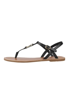 Läder Sandal med Tårem