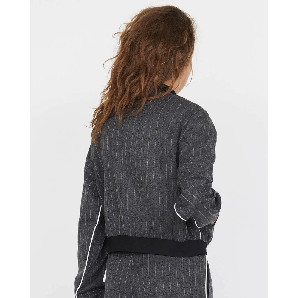 Sisters Point Stijlvolle Blazer Gira-Ja1 Gray Dames