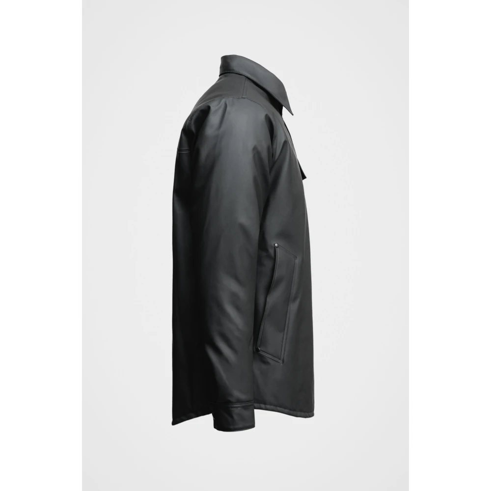 Stutterheim Waterdichte Winter Overshirt Jas Black Heren
