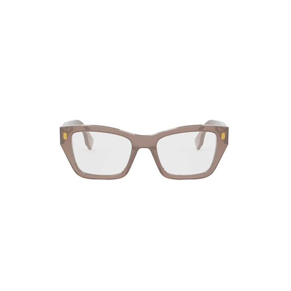 Fendi Chique Optische Frames Naakt Neutrals Beige Dames
