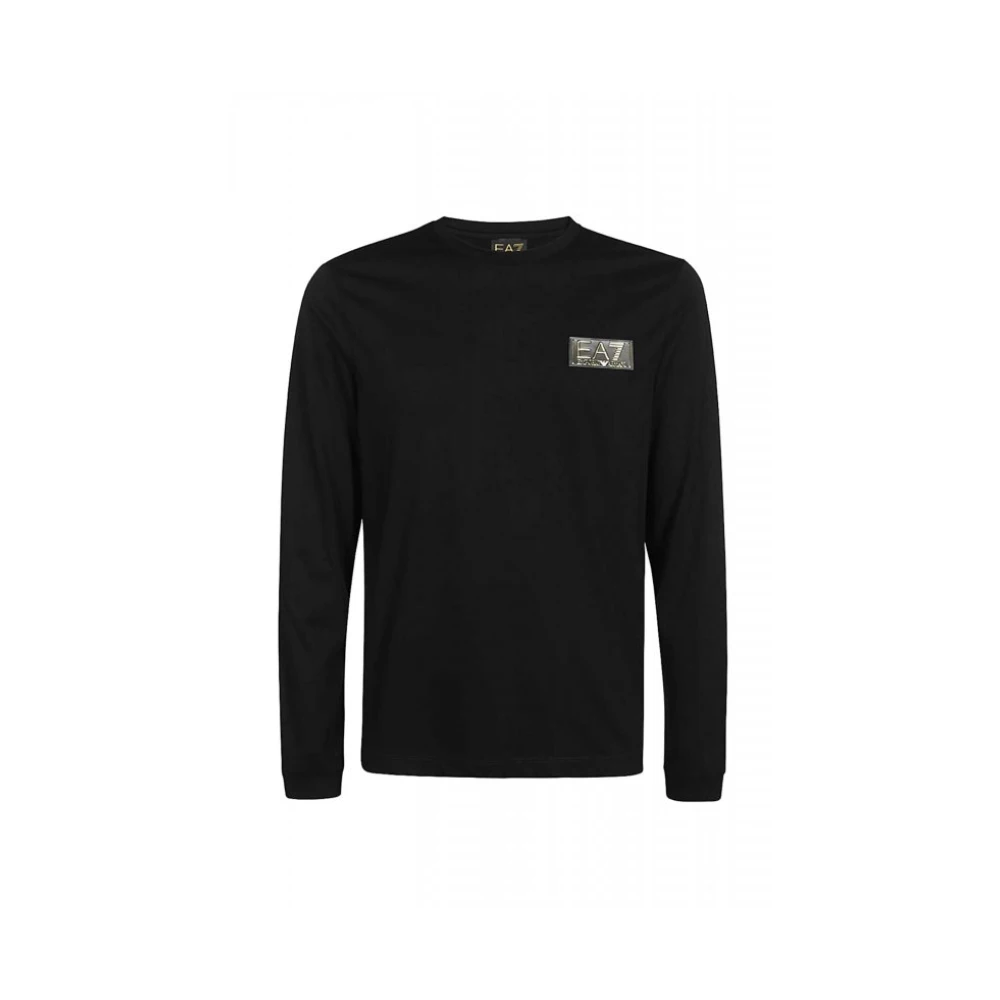 Emporio Armani Ea7 Mannelijk Zwart 6Rpt20 Pjm9z 1200 Long Sleeve Top