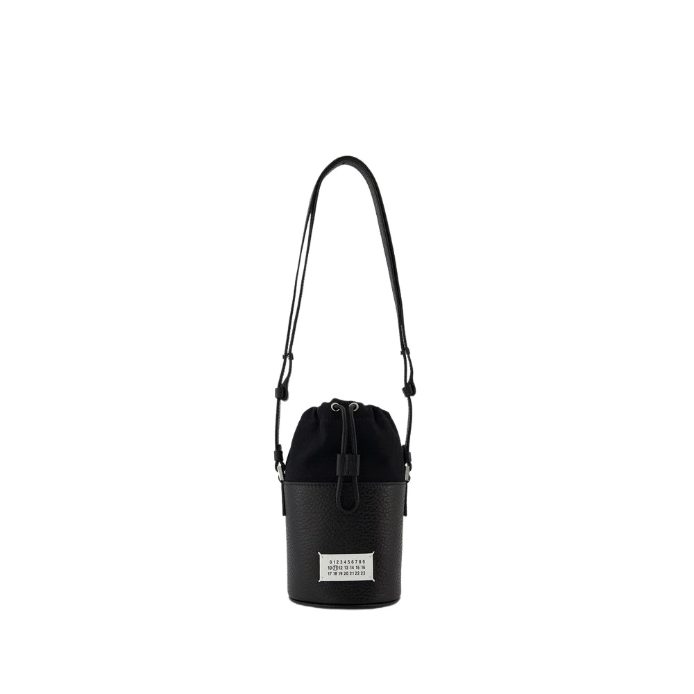 Maison Margiela Mini Hobo Väska - Noir Svart Black, Dam