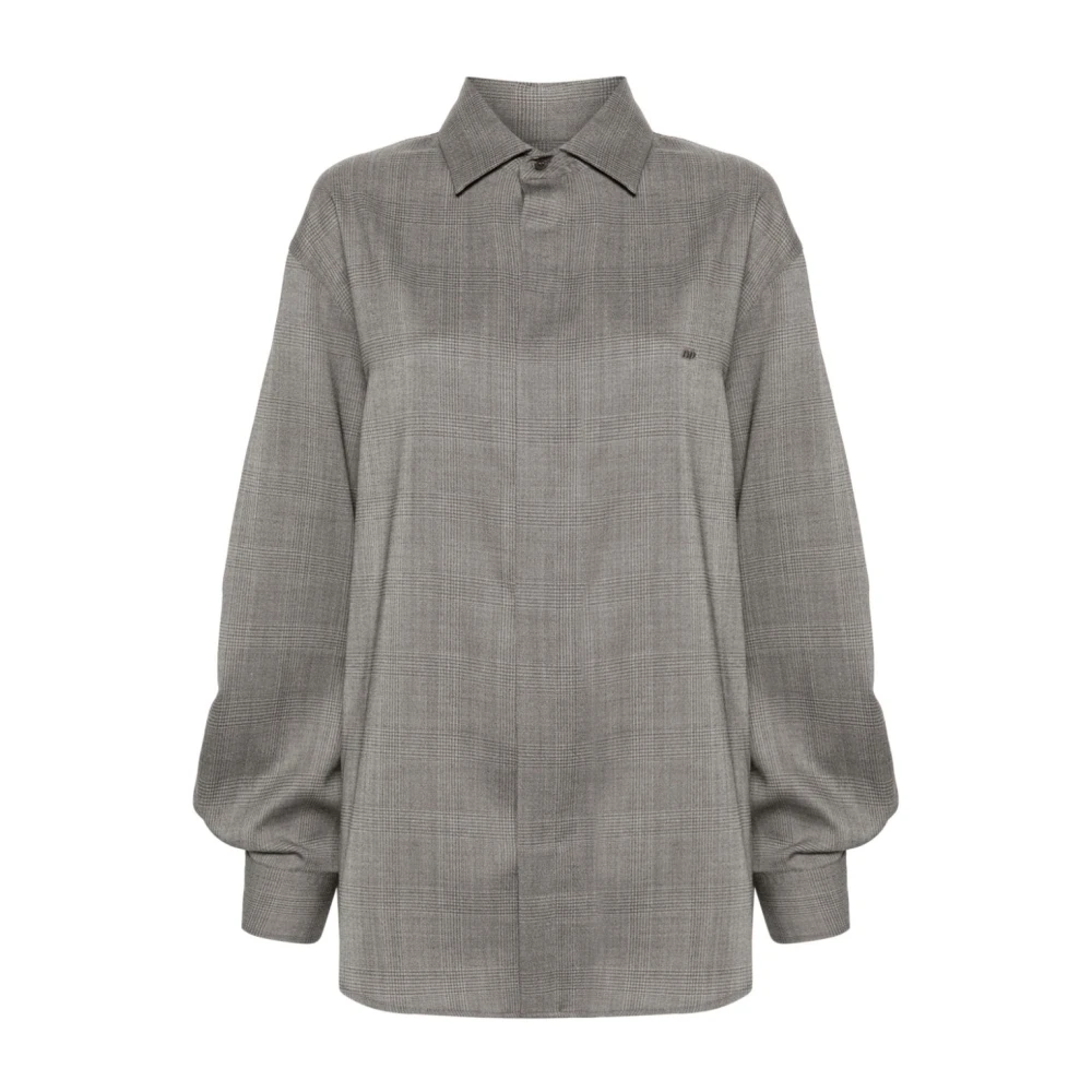 Darkpark Luxe Wol Shirt Keanu Gray Dames