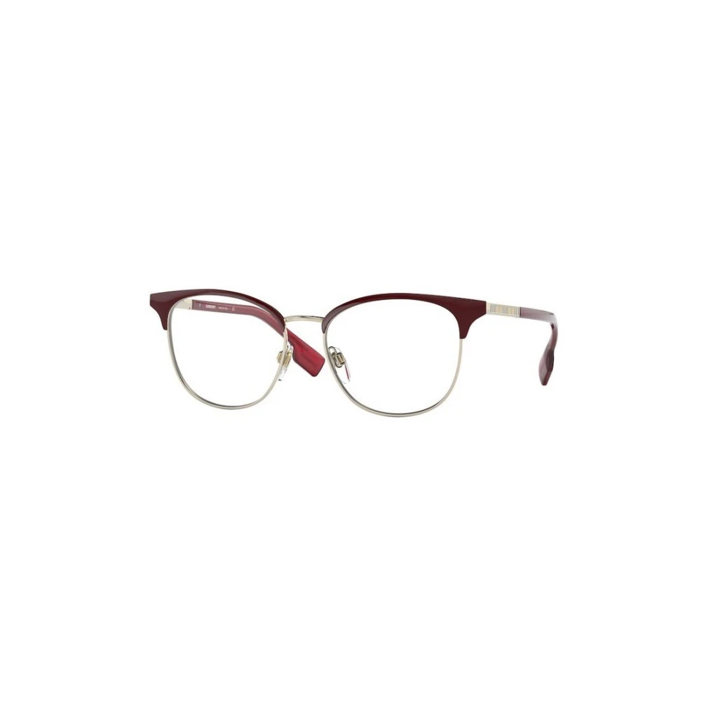 Burberry Women's Gold Woman Be1355 Sophia 1319 Optical Frames Metal Squared Normal - Image 3