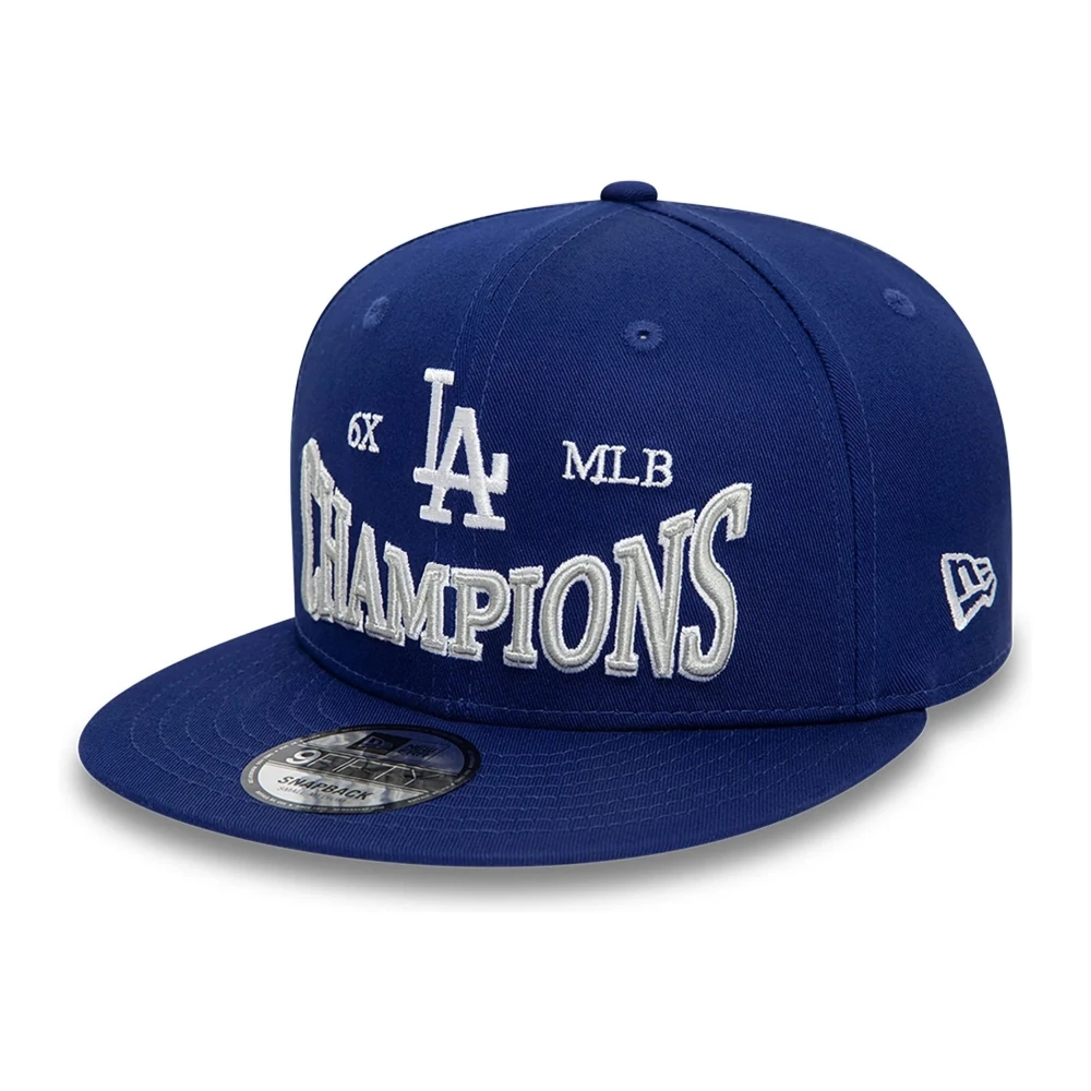New era Dodgers Champions Patch Pet Blue Heren