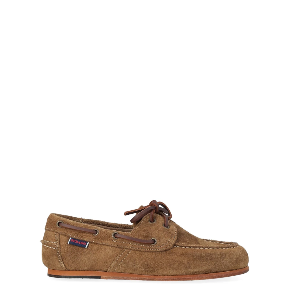 Sebago , Boat Shoes, Female, Brown, 3 Uk, Owen
