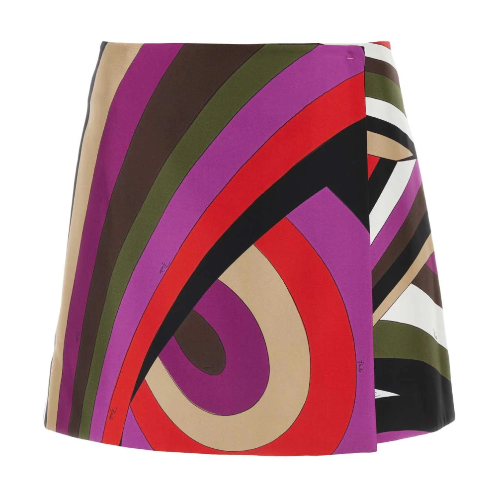 EMILIO PUCCI Short Skirts Multicolor Dames