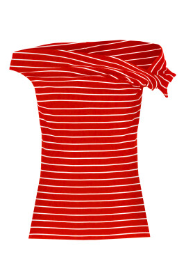 red-striped-viscose-blouse-for-women