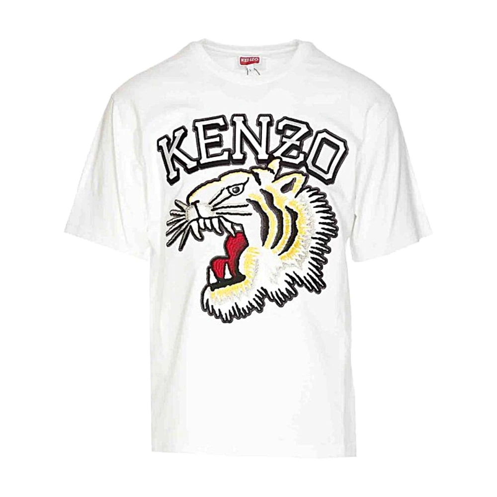 Kenzo Casual Katoenen T-shirt White Heren