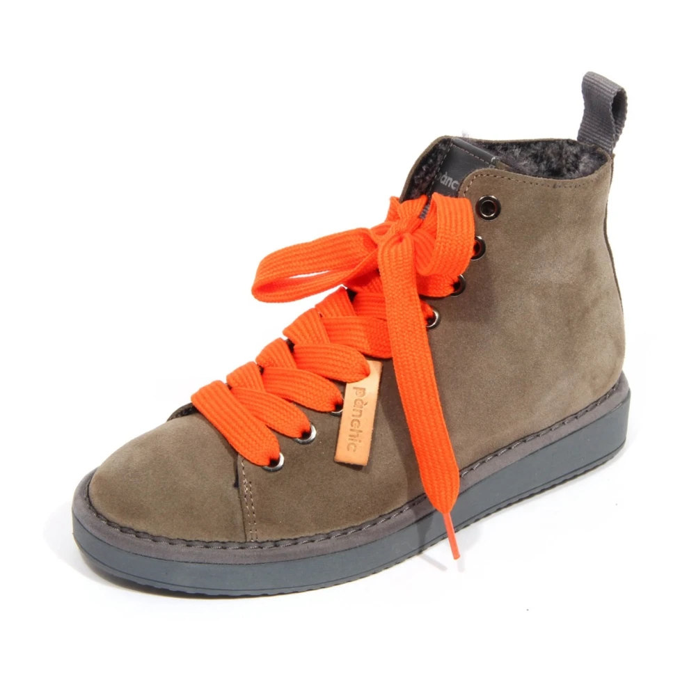 Panchic Suede Sneakers Dames Schoenen Grijs