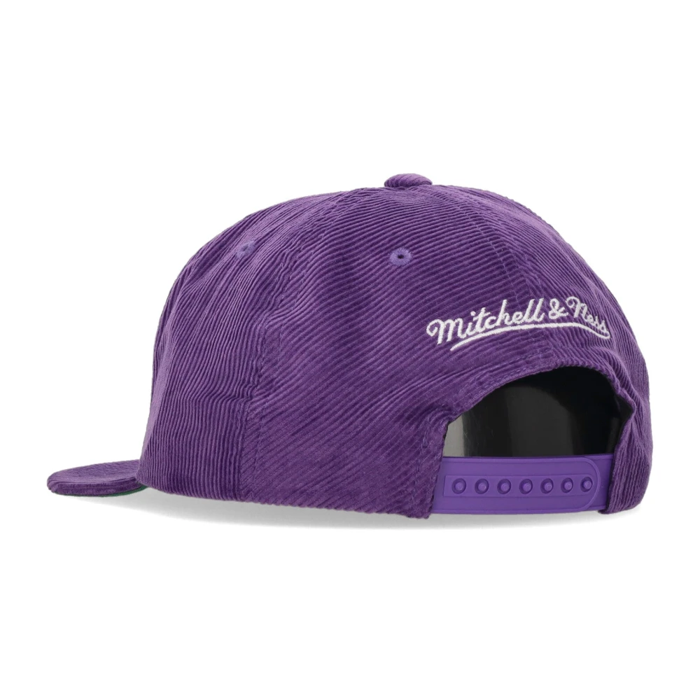 Mitchell & Ness Phoenix Suns Velvet Snapback Cap Purple Heren