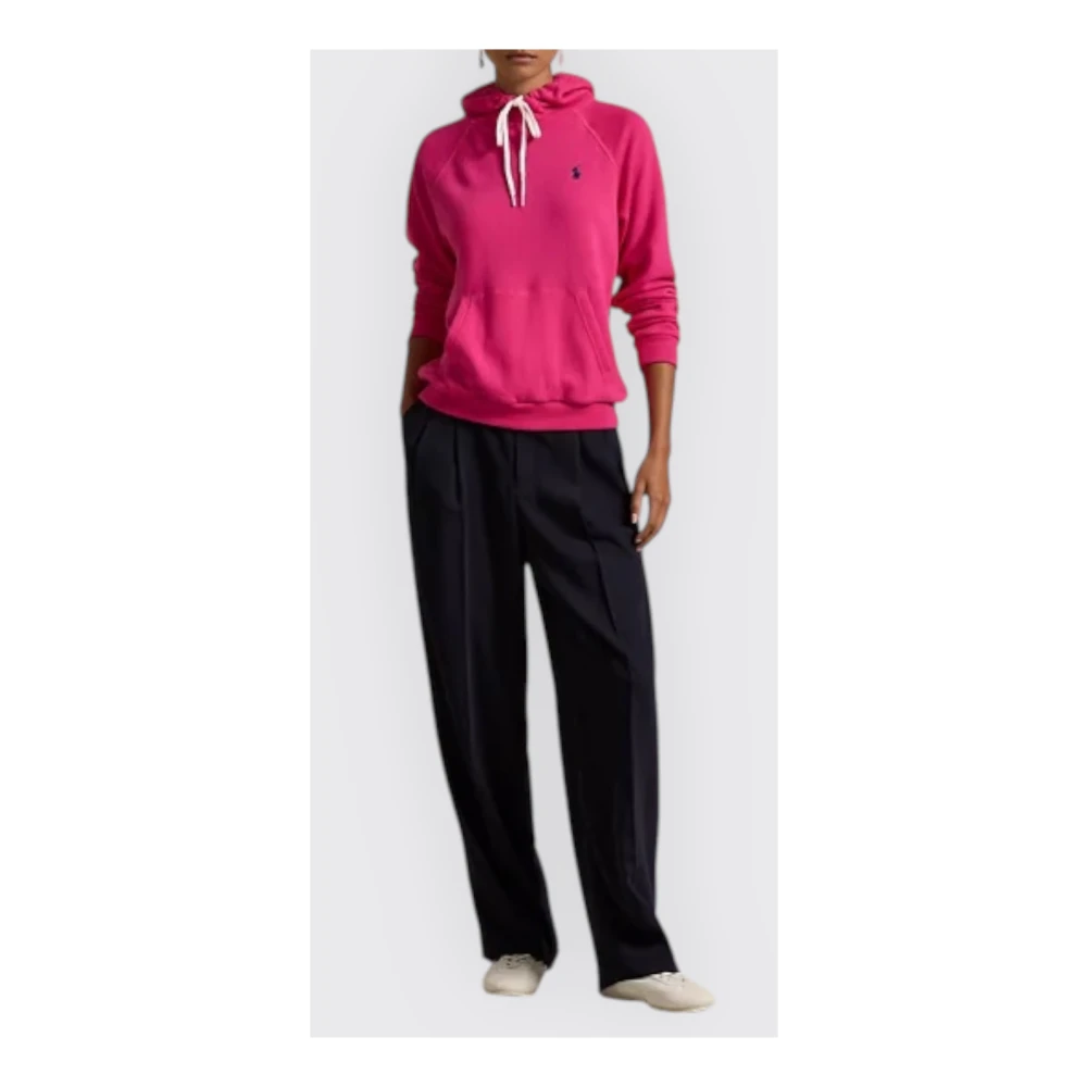 Polo Ralph Lauren Fleece hoodie Pink Dames