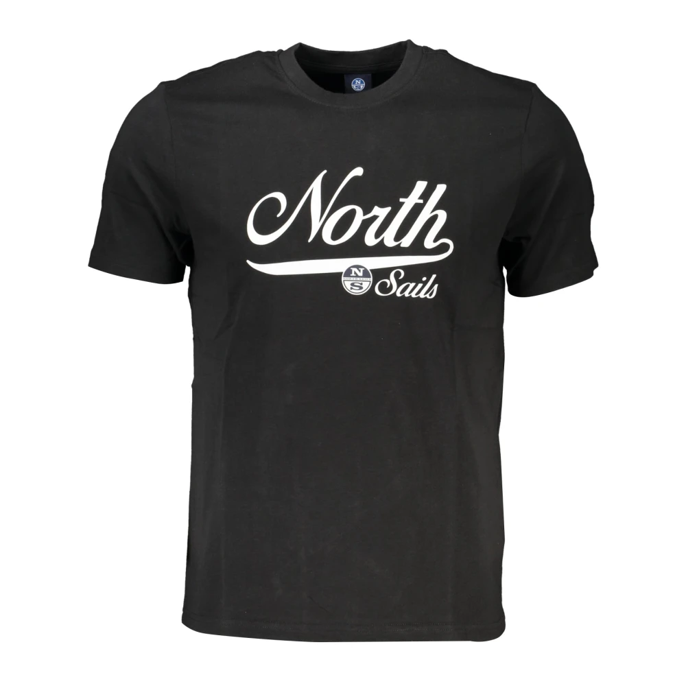 North Sails Zwart T-shirt Korte Mouwen Heren Black Heren