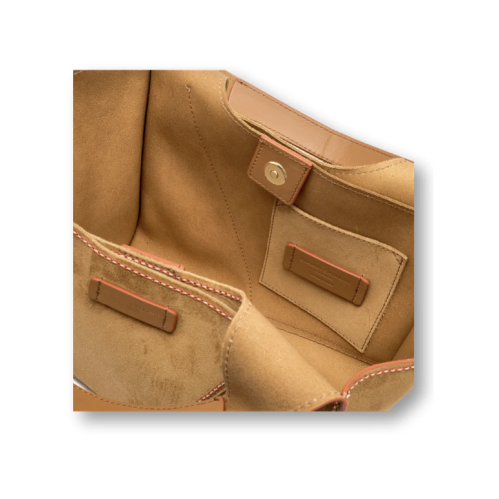 Gianni Chiarini Euforia Suède Shopper Tas Brown Dames