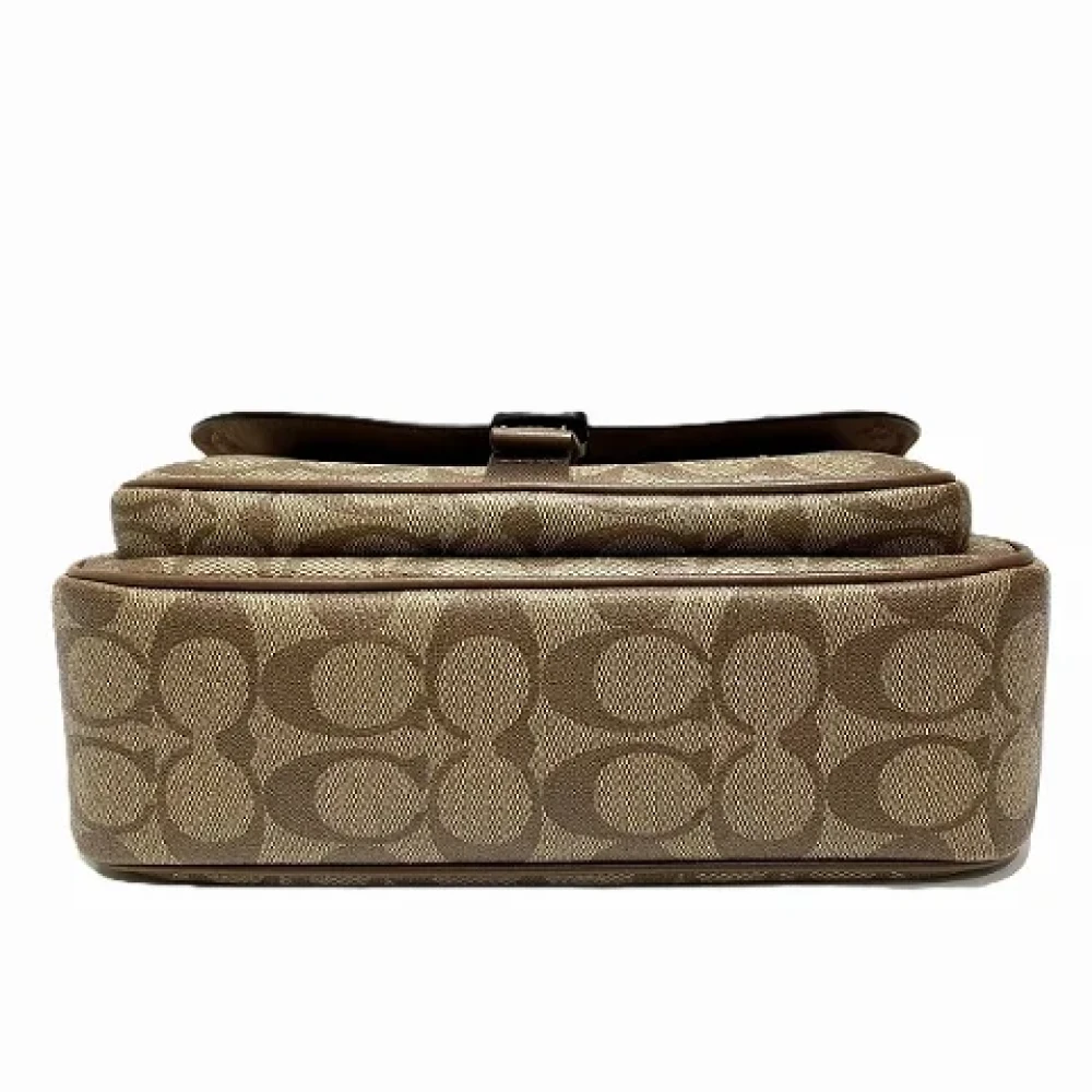Coach Pre-owned Canvas shoulder-bags Green Dames