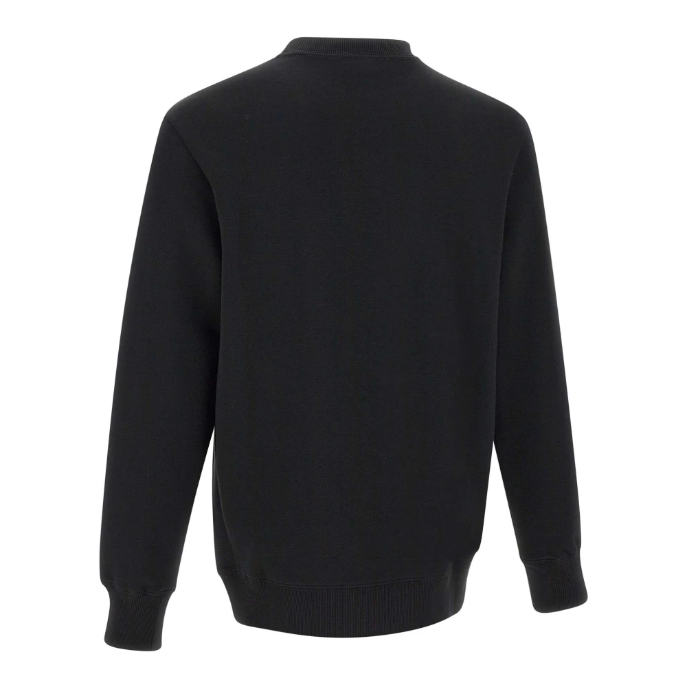Paul Smith Zwarte Katoenen Sweatshirt met Logoprint Black Heren