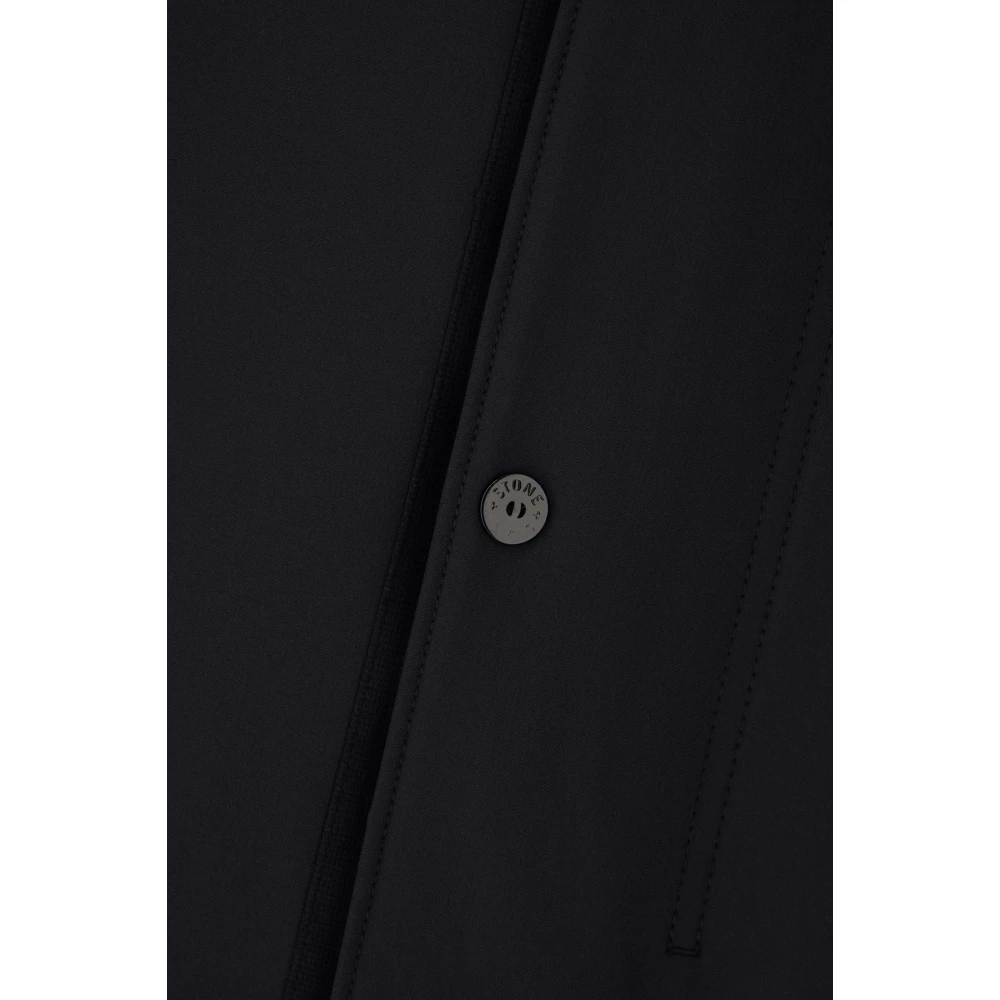 Stone Island Stijlvolle Jassen voor Mannen Blue Heren