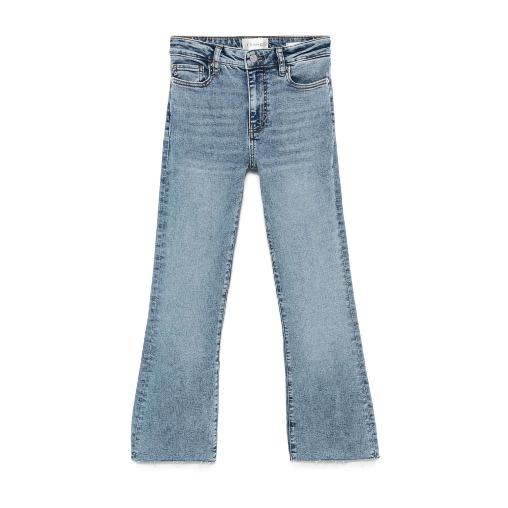 Frame Raw After Mini Boot Jeans Blue Dames