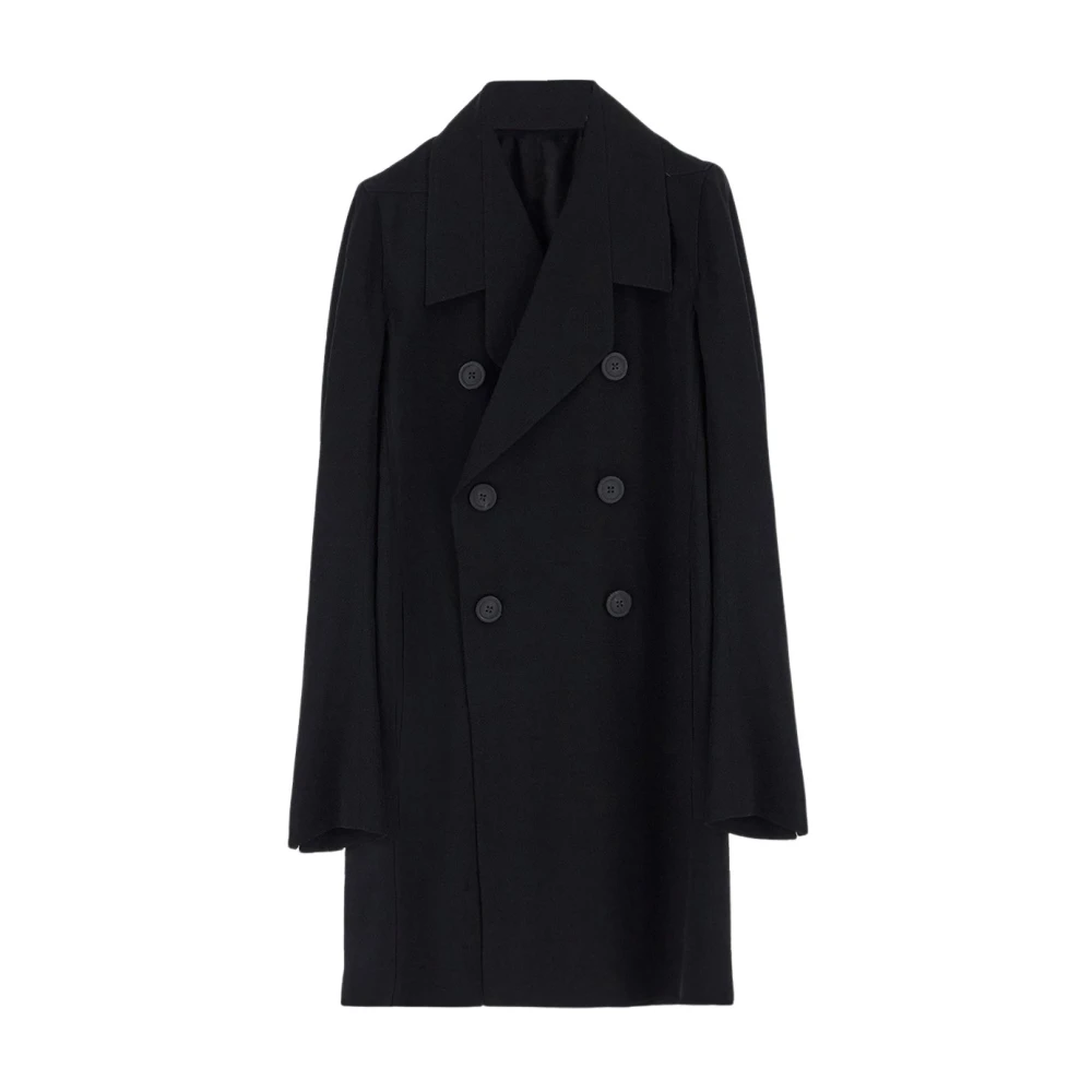 Rick Owens Military Style Jas Black Dames