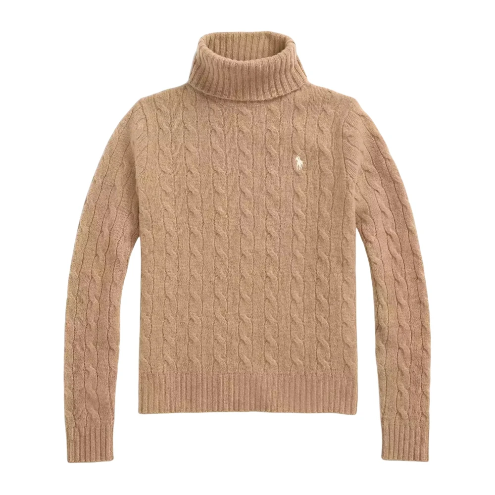 Ralph Lauren Ull beige polotröja Beige, Dam