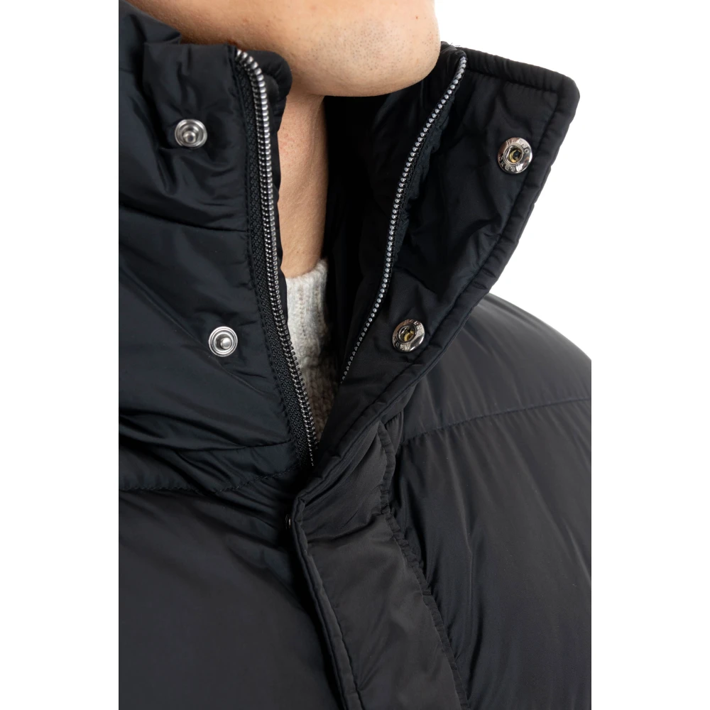 Herno Lichtgewicht Donsjas met Capuchon Black Heren