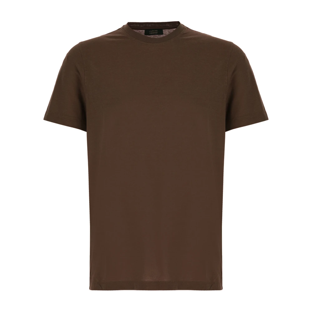 Zanone Uomo Marrone Top, 3XL, New,