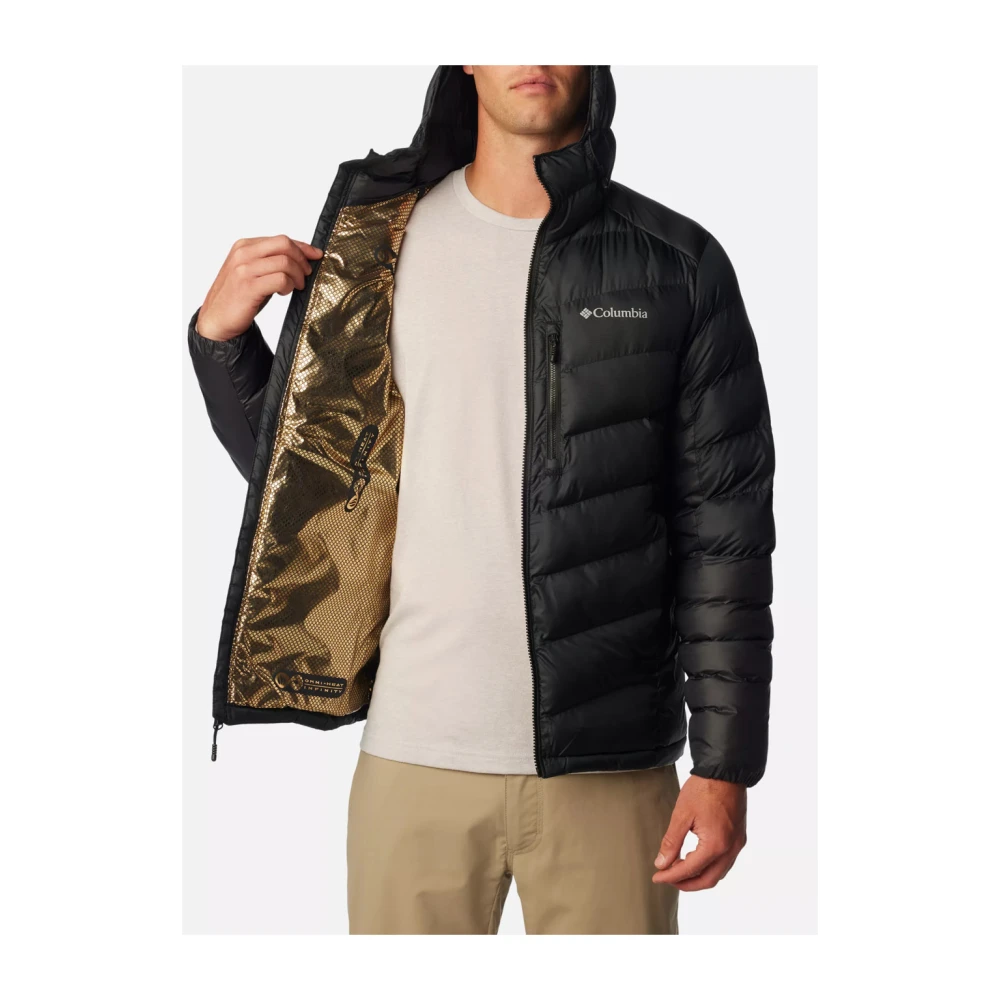 Columbia Zwarte Labyrint Loop Winterjas Black Heren