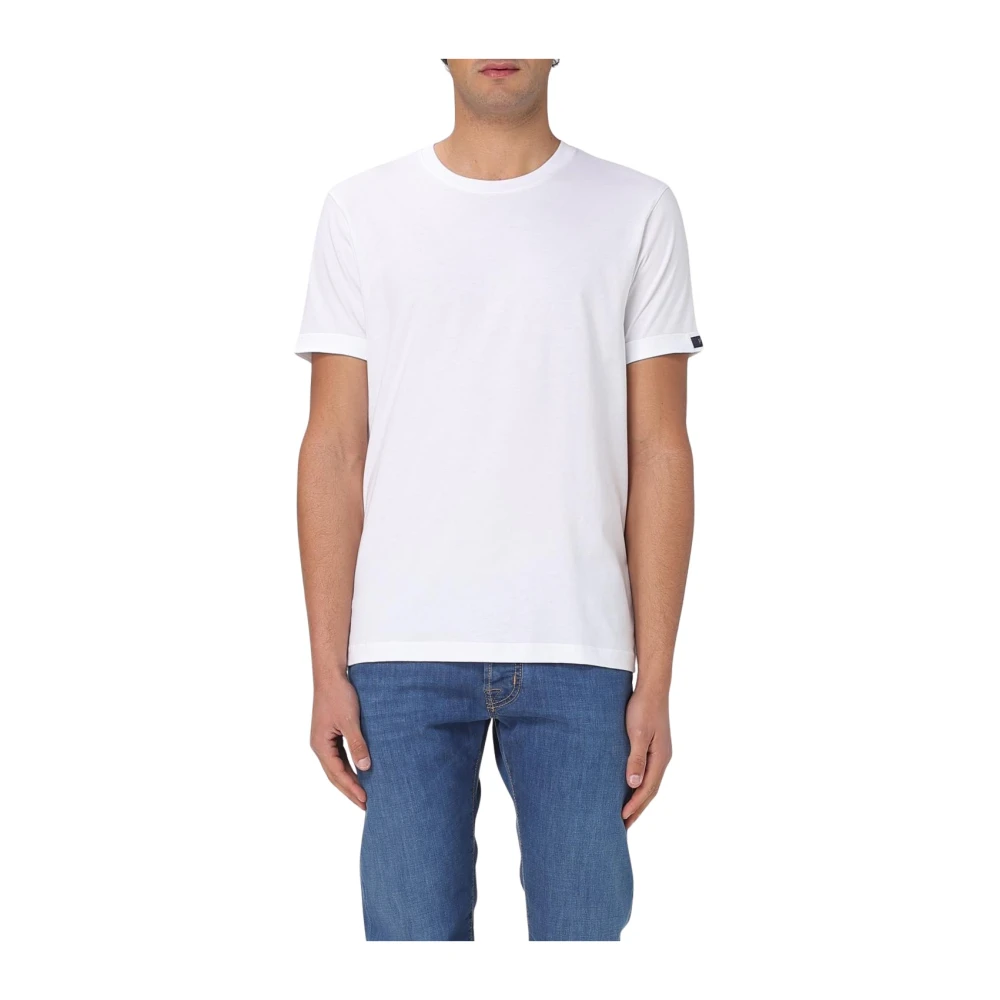 Fay - Tops > T-Shirts - White - Fay - Modalova