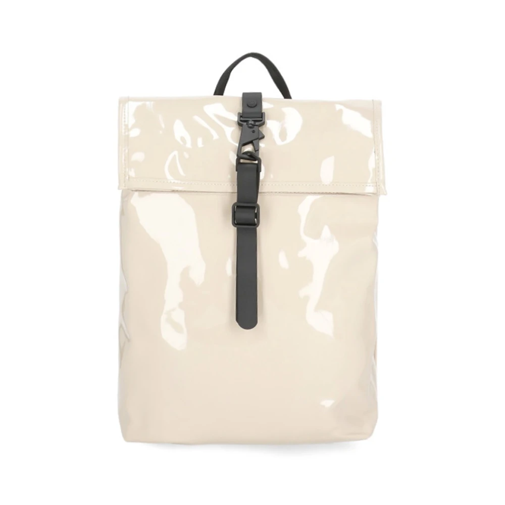 Rains Beige Mini Wickelrucksack W3 - Bild 2