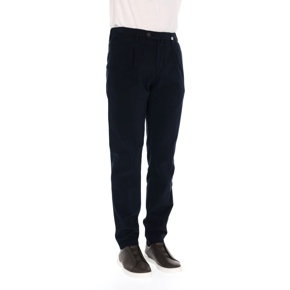 Myths Blauwe Winter Chino Broek Blue Heren