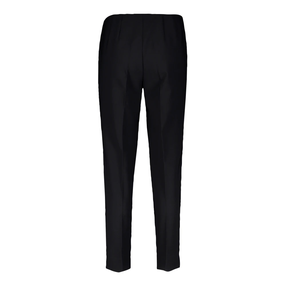 Vera Mont Elastische Taille Basic Broek Black Dames