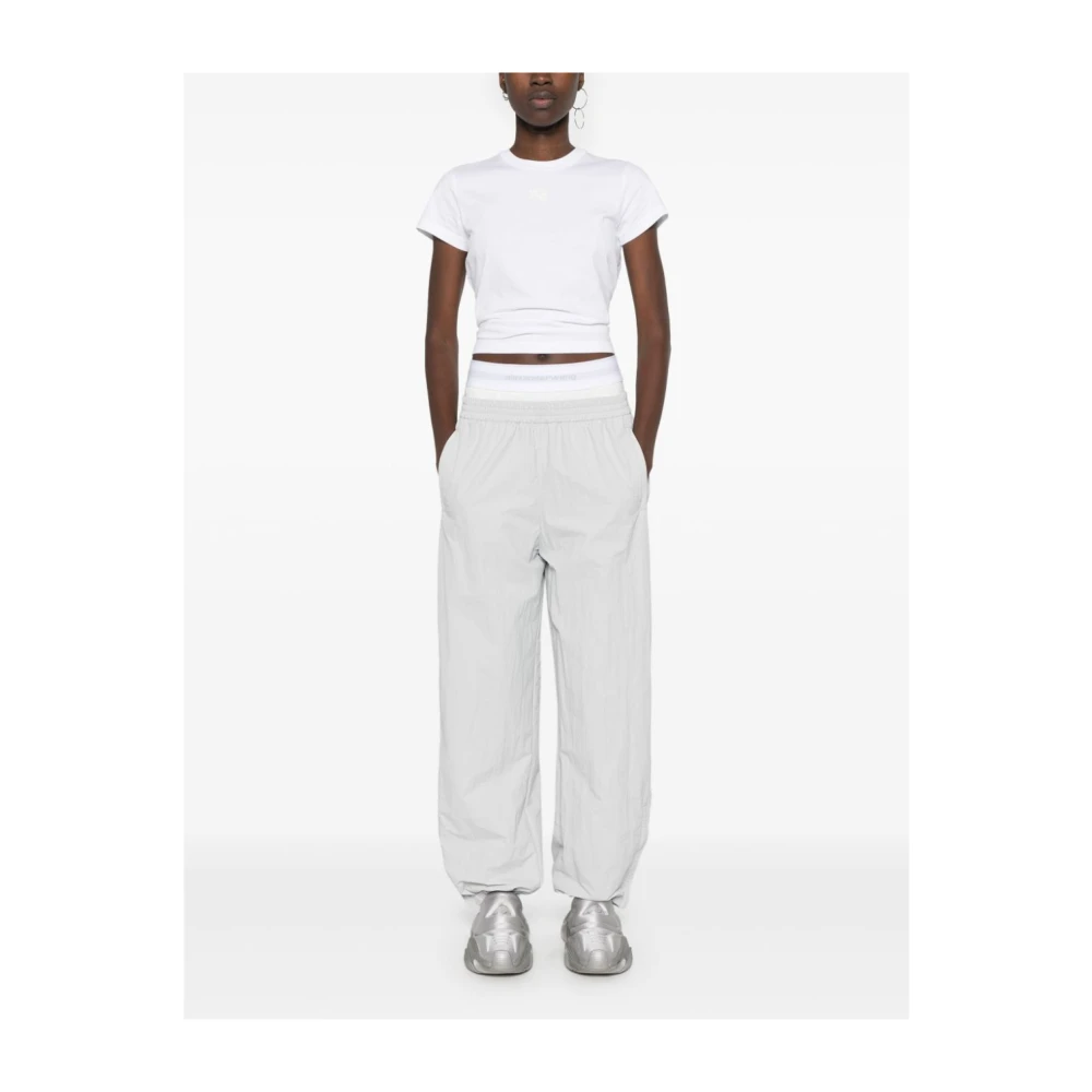 alexander wang Bianco T-shirts & Polo's voor vrouwen White Dames