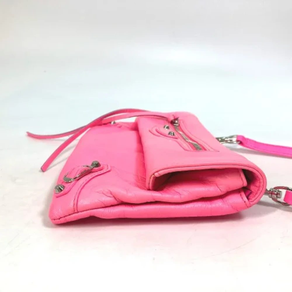 Balenciaga Vintage Pre-owned Leather balenciaga-bags Pink Dames