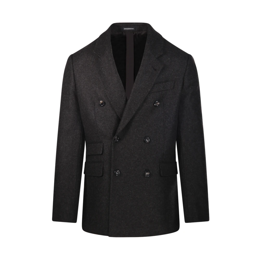 Emporio Armani Mannelijk Bruin Kostuums Heren, L, O6005 Blazer
