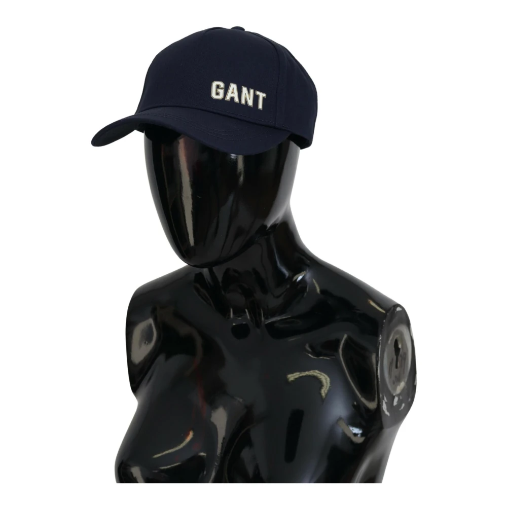 Gant Blauwe Baseballpet met Logodetails Blue Heren