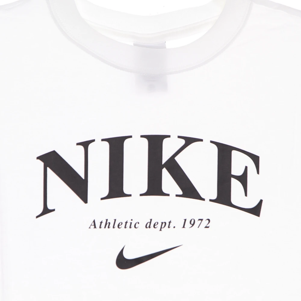 Nike Grafische Sportieve T-shirt Jurk White Dames