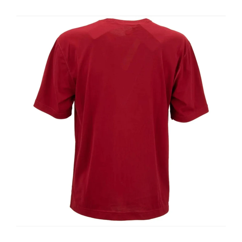 Dolce & Gabbana Heren Korte Mouw Mode T-shirt Red Heren