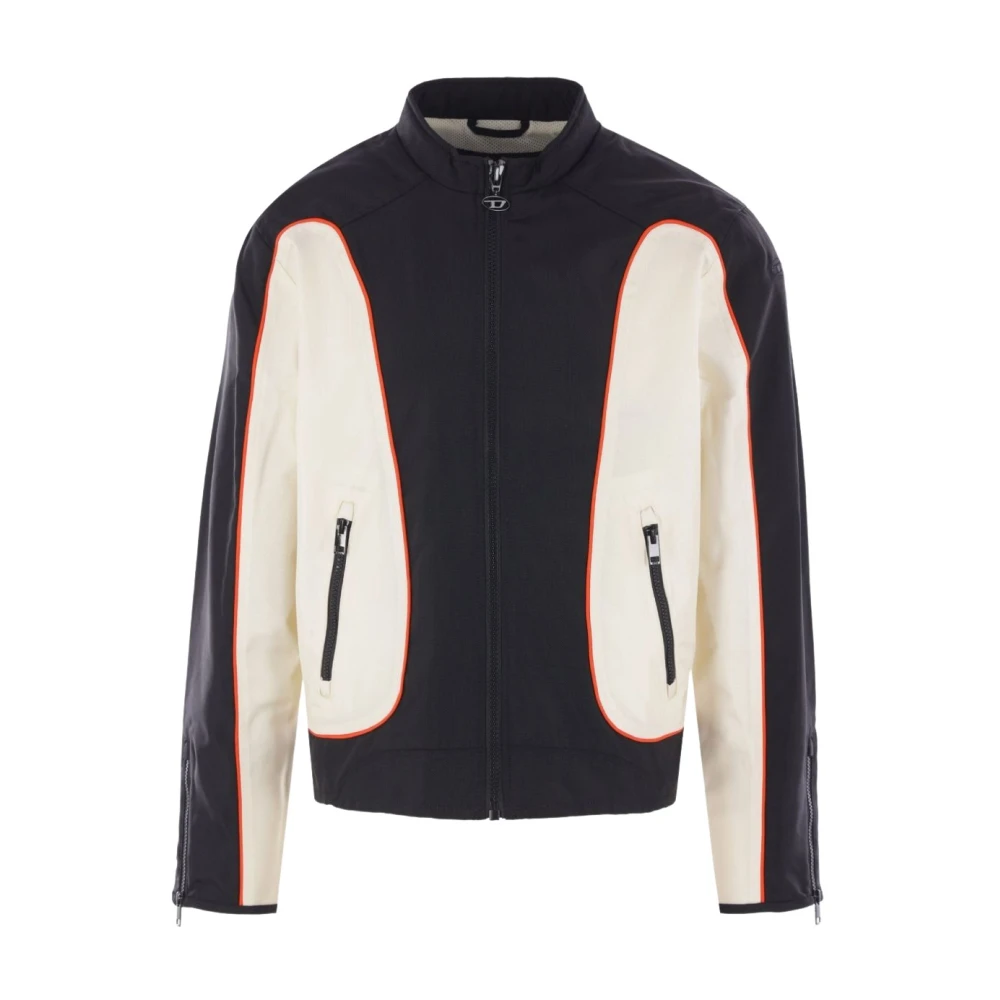 Diesel Herr Svart Träning Xl, Nylon, J-Blink-Wrd Jacket