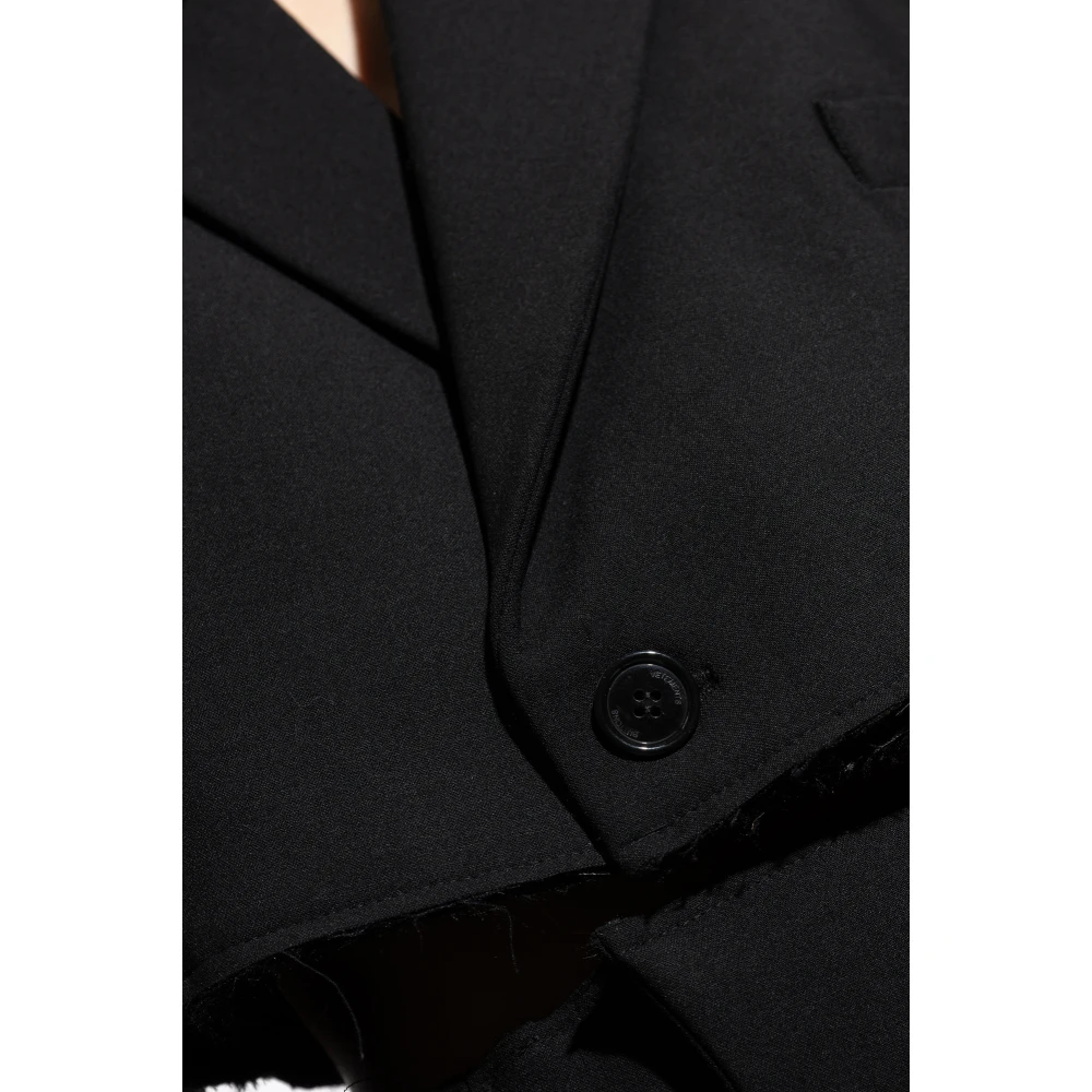 Vetements Korte blazer Black Dames