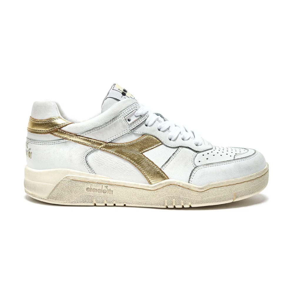 Diadora B.560 Laminated Dames Schoenen Wit