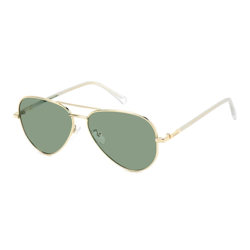 Polaroid Unisex Yellow Modern Green Polarized Sunglasses - Sunglasses - 59 Mm - Accessories