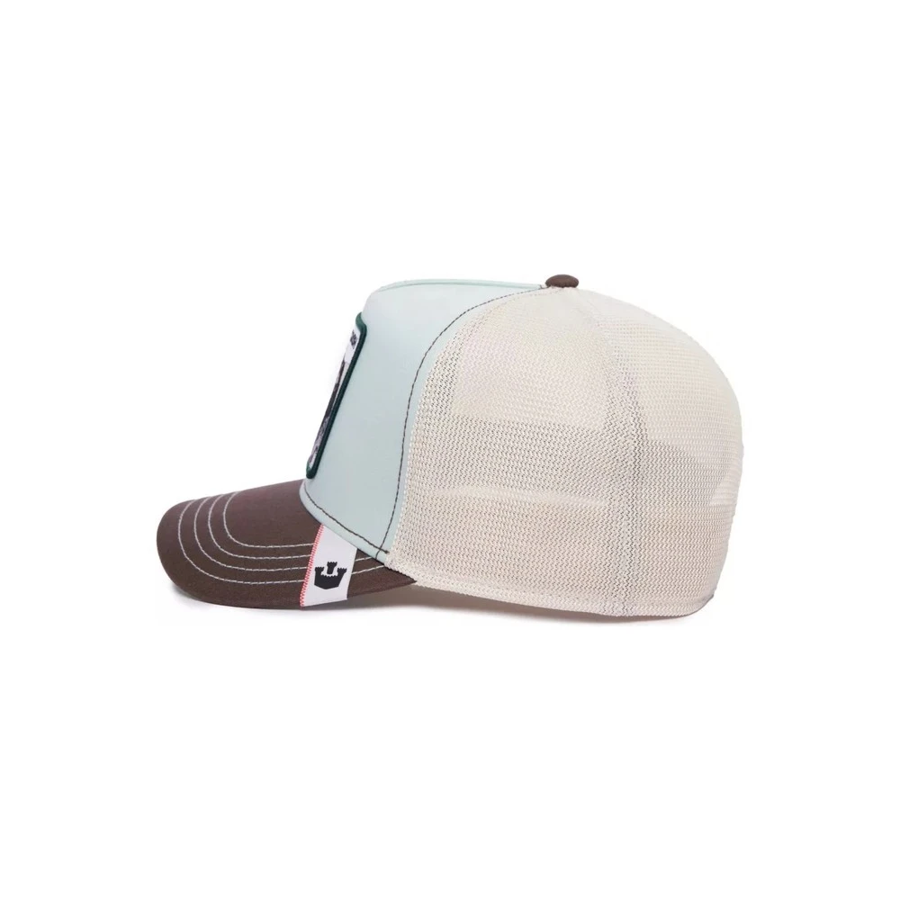 Goorin Bros Celeste Vaca Bovine Trucker Cap Blue Heren