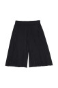 casual-zwarte-polyester-shorts