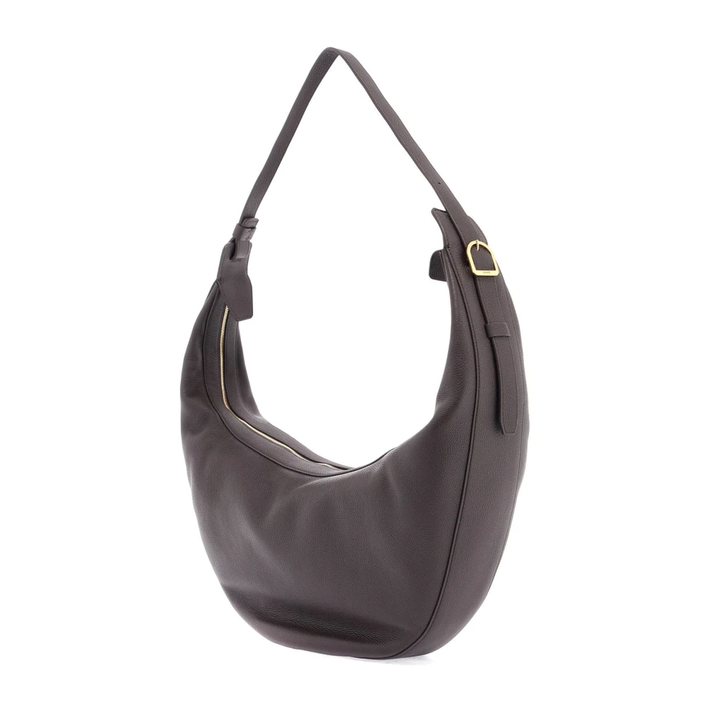Khaite Elegante Augustine Hobo Tas Brown Dames