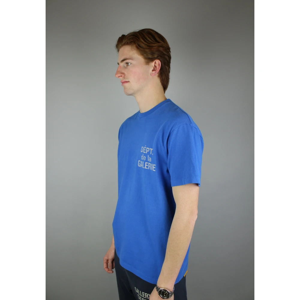 Gallery Dept. Royal Blue French Tee Blue Heren