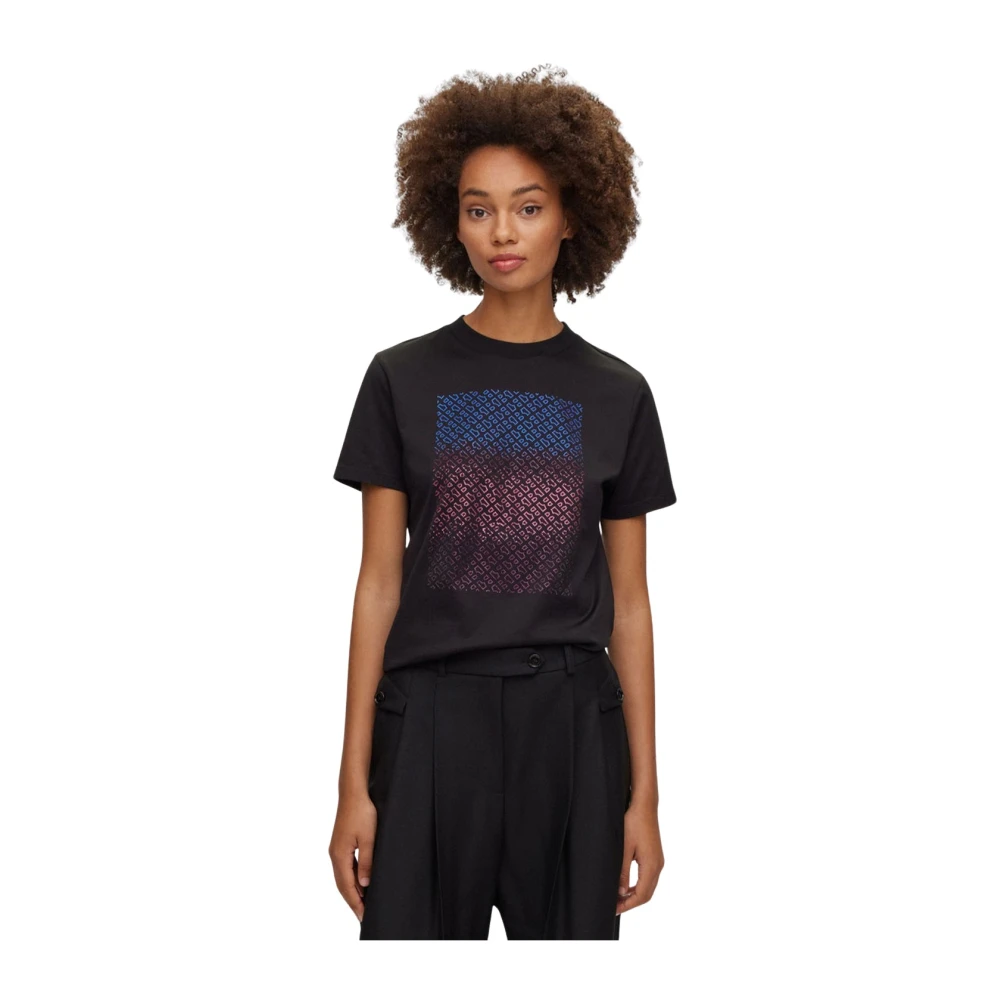 Hugo - Tops > T-Shirts - Black - Hugo - Modalova
