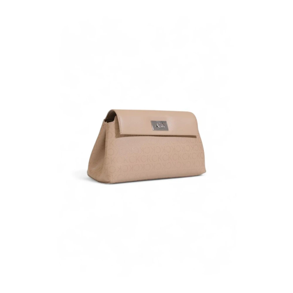 Calvin Klein Beige Polyester Handtas Dames Collectie Beige Dames