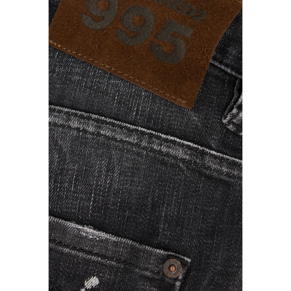 Dsquared2 Klassieke Denim Jeans voor dagelijks gebruik Black Heren