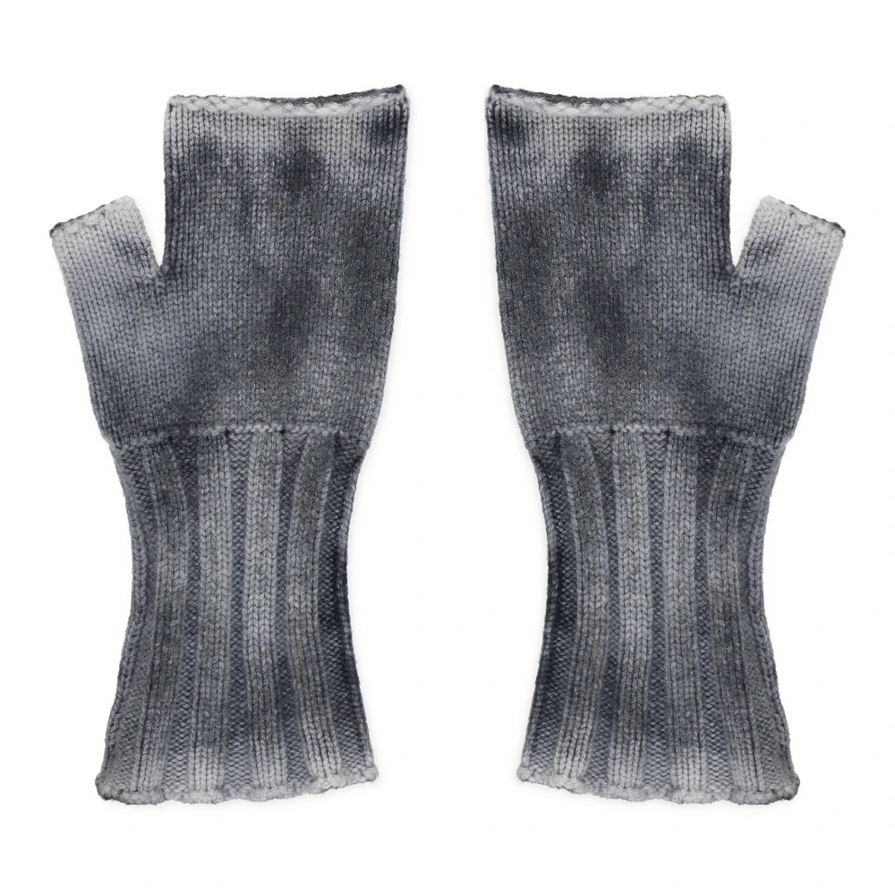 Avant Toi Grijze Wol Kasjmier Vingerloze Handschoenen Vrouw Gray Dames
