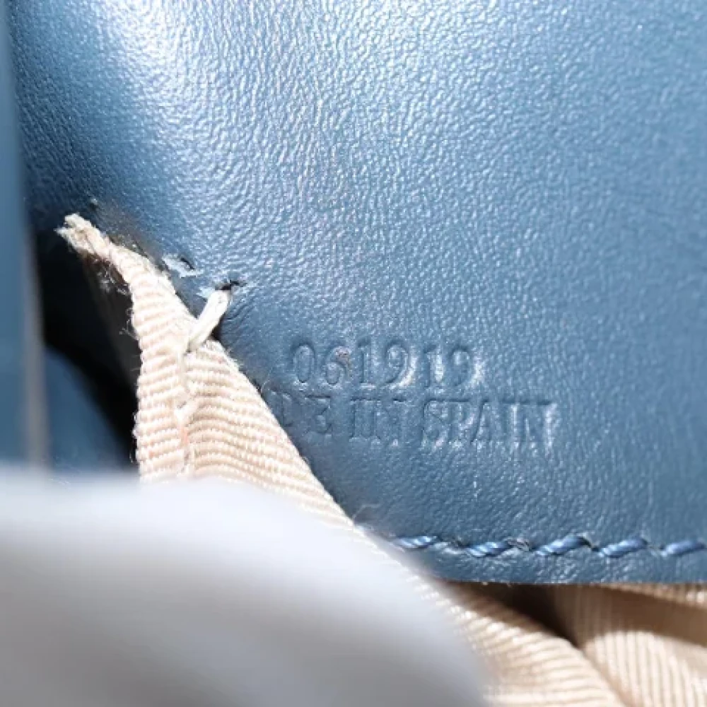 Loewe Pre-owned Leather totes Blue Dames